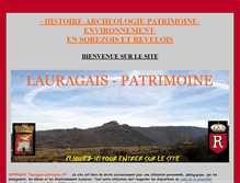 Tablet Screenshot of lauragais-patrimoine.fr